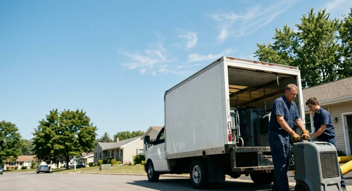 Water Damage Cleanup in Denton, TX near me